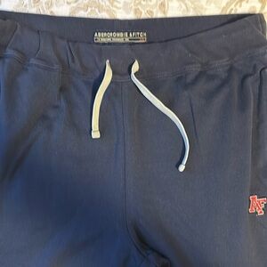 Abercrombie & Fitch athletic pants. Color blue size XL.